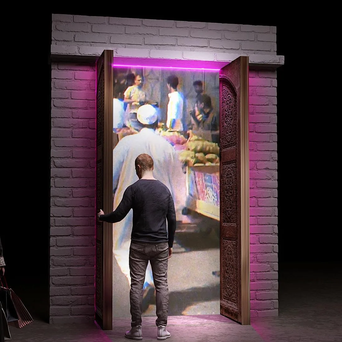 Balad Beast Portal Door activation open