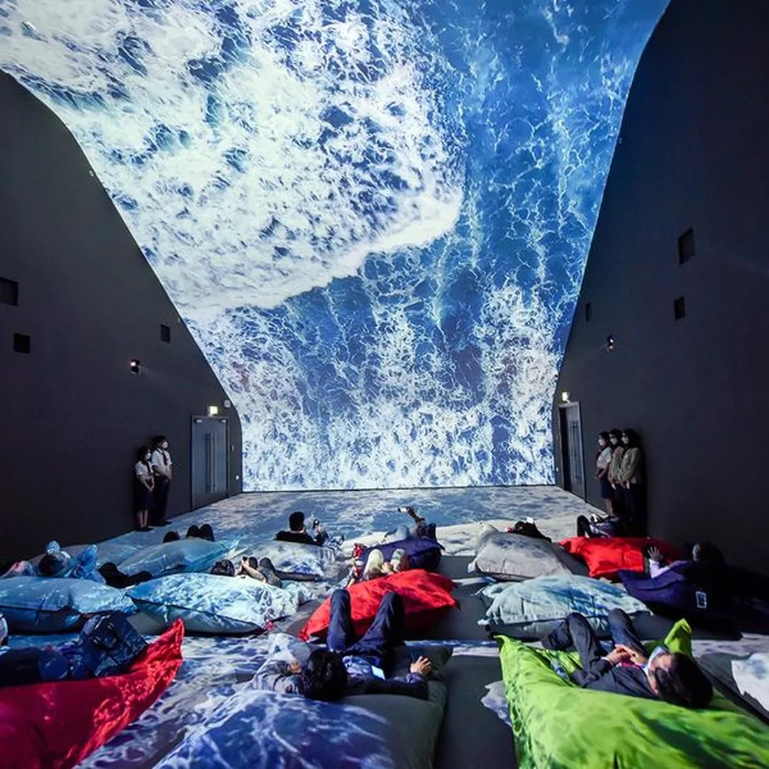 Expo 2020 Korean Pavilion immersive ocean installation