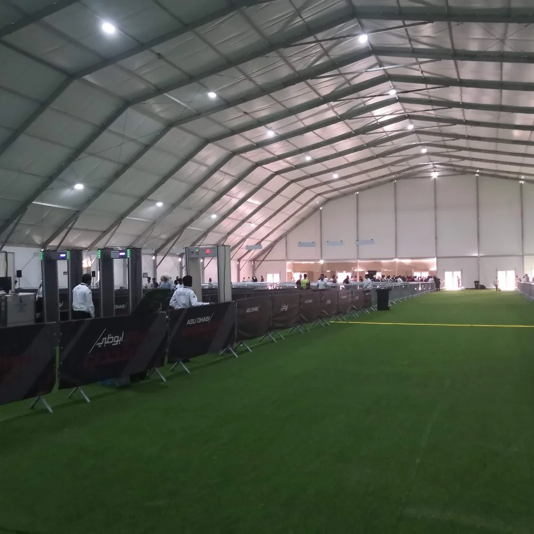 UFC 242 Abu Dhabi Showdown Week accreditation tent